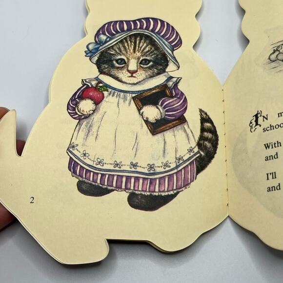 Vintage Kitty Cucumber book and gift tags NWT - Picture 9 of 11